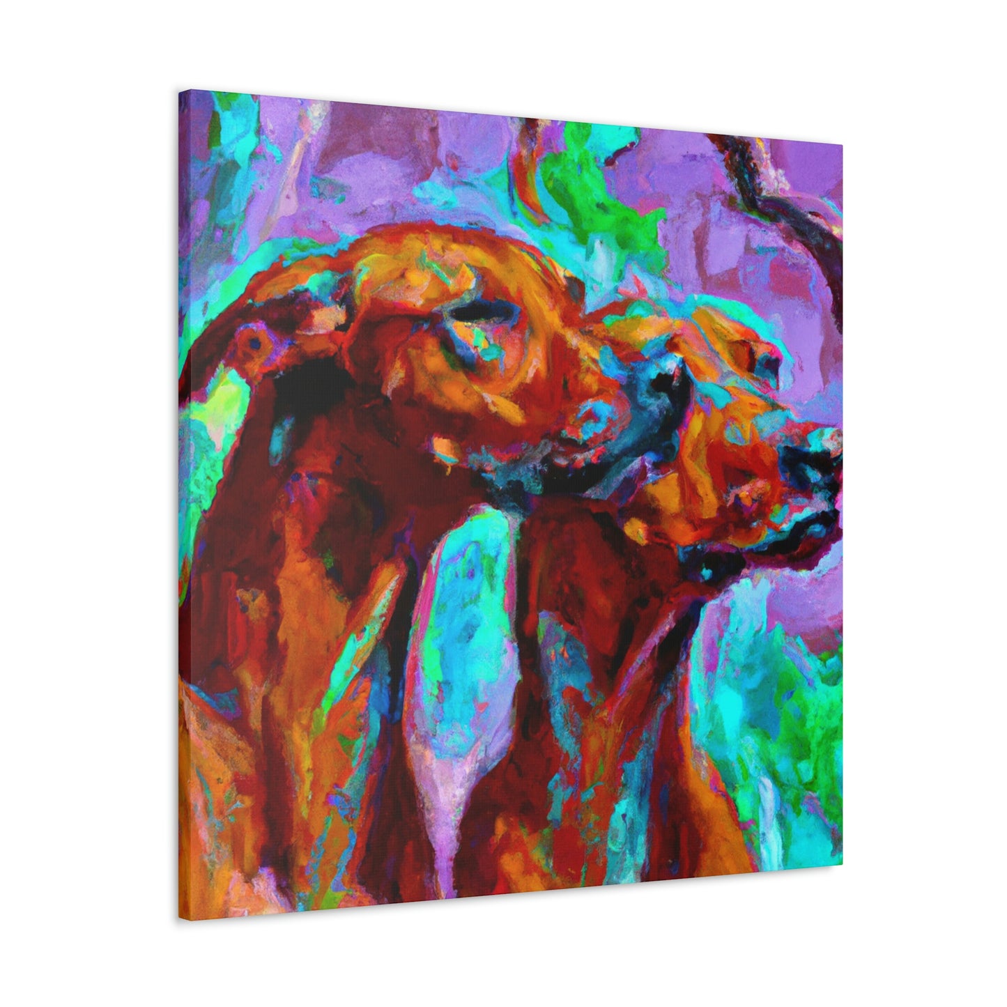 Rhodesian Ridgeback Reflection - Canvas