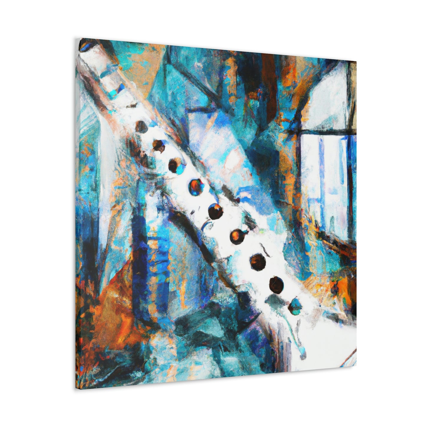 "Flute of Expressionism" - Canvas