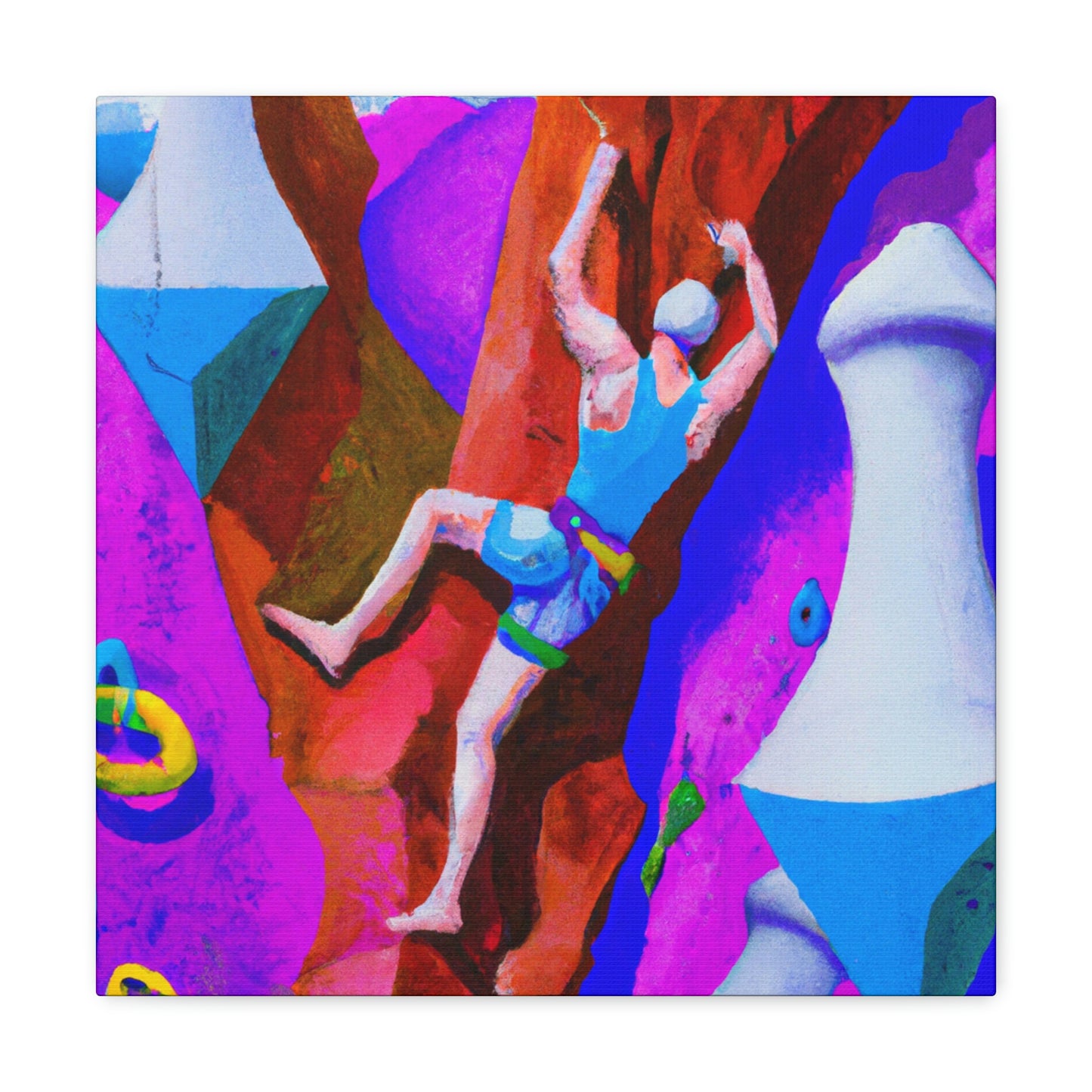 Rock Climbing Dreamscape - Canvas