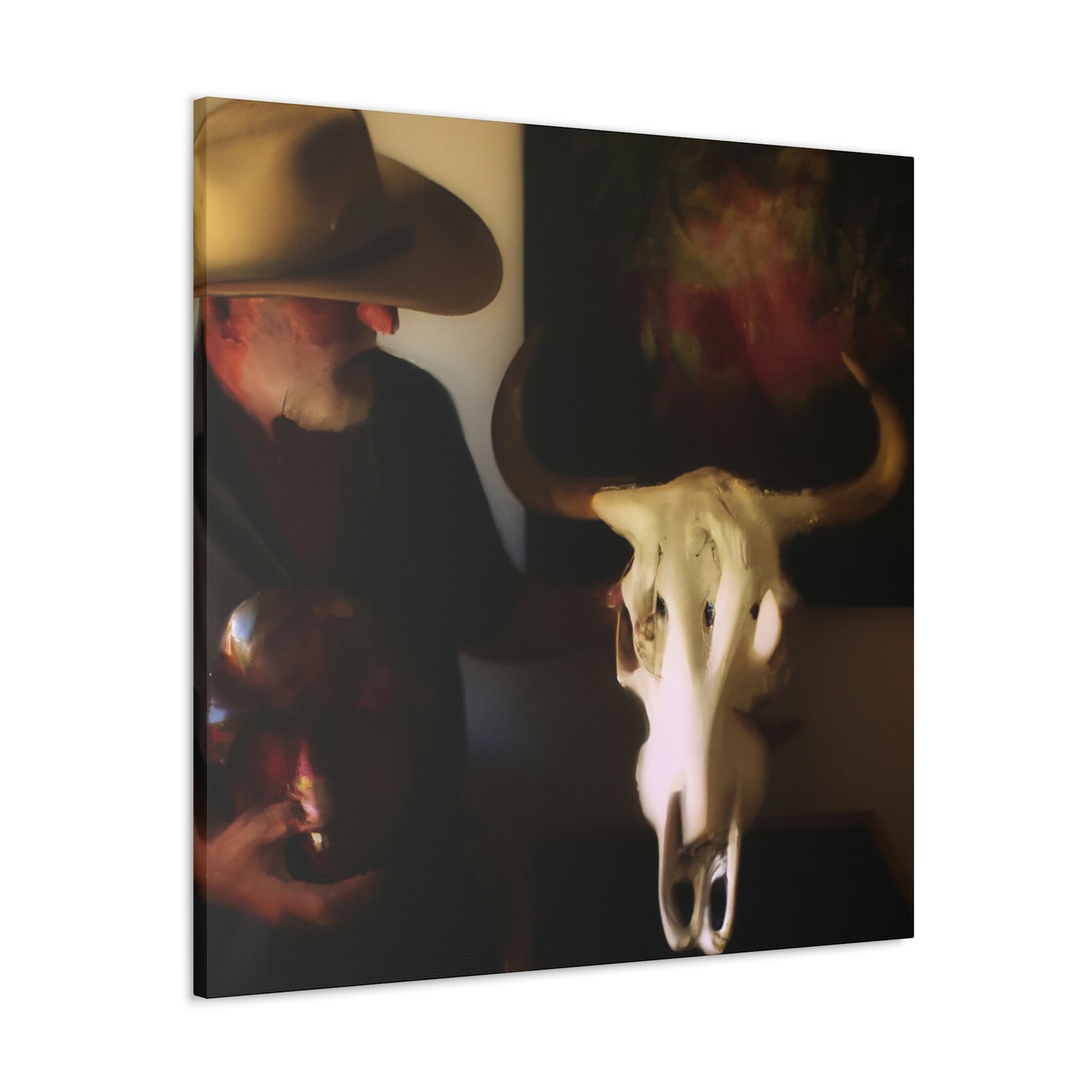 Cow Skull Reflection
 - Canvas