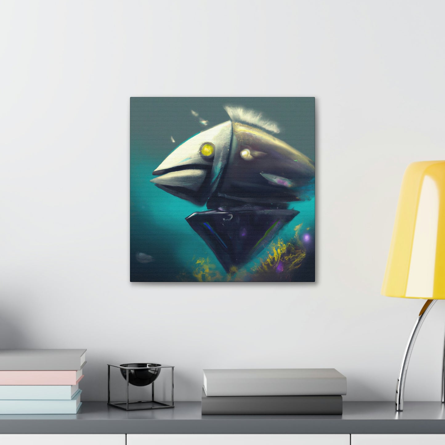 Fish of Simplicity - Canvas