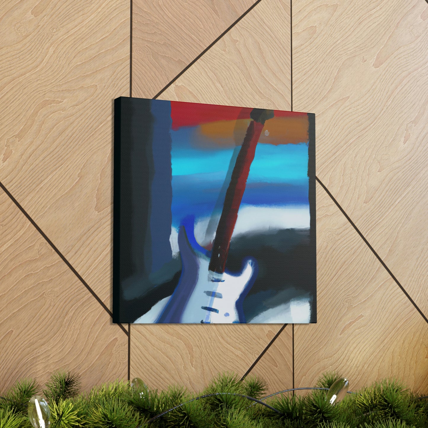 Fender's Expressionist Dream - Canvas