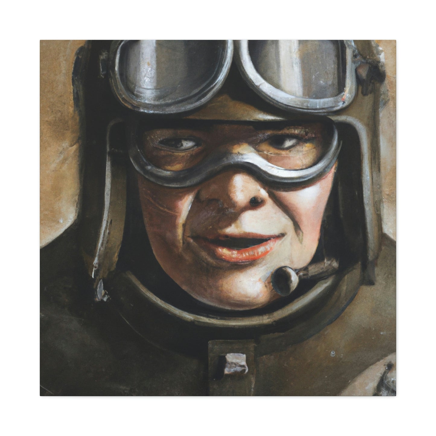 Aviator's Flight Triumph - Canvas