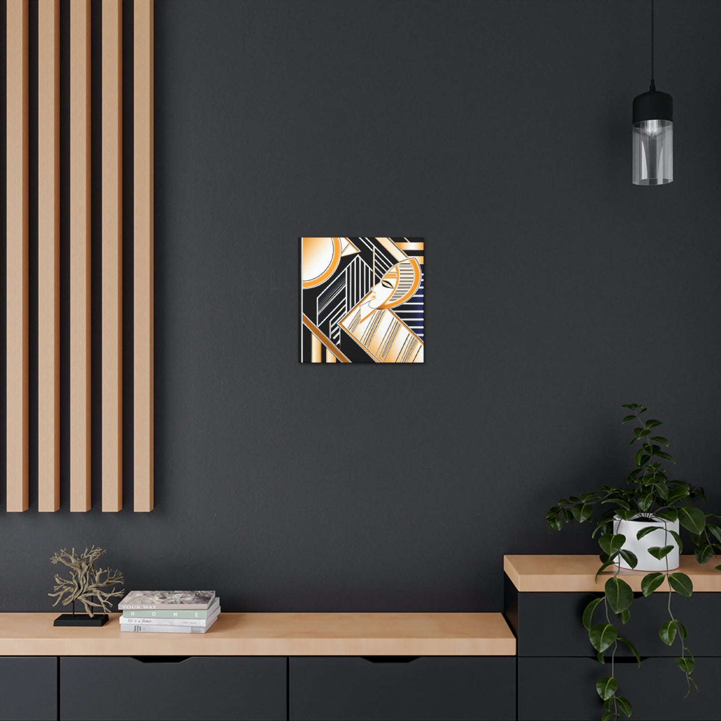 Dazzling Jazz Illumination - Canvas