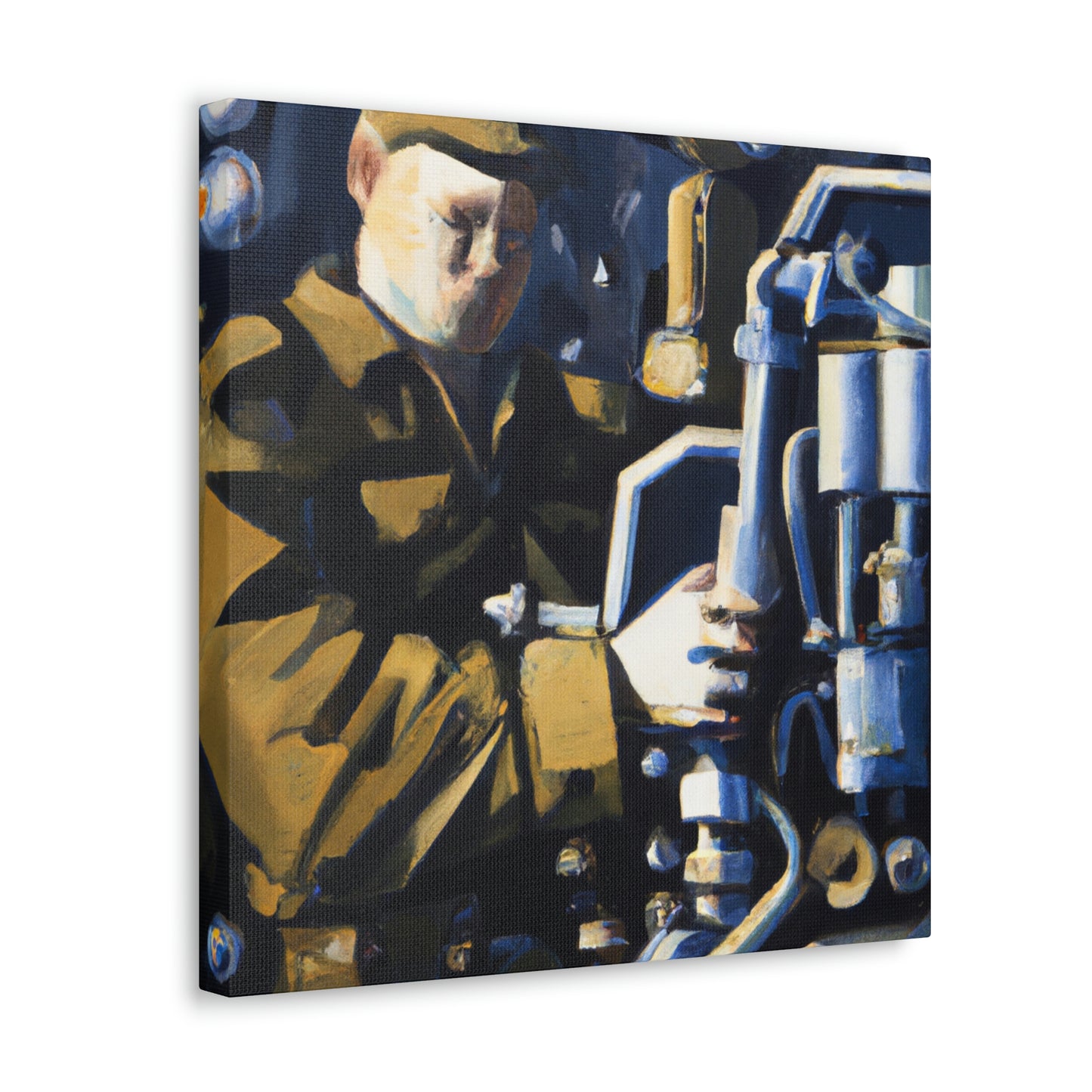 Mechanic's Bold Expression - Canvas