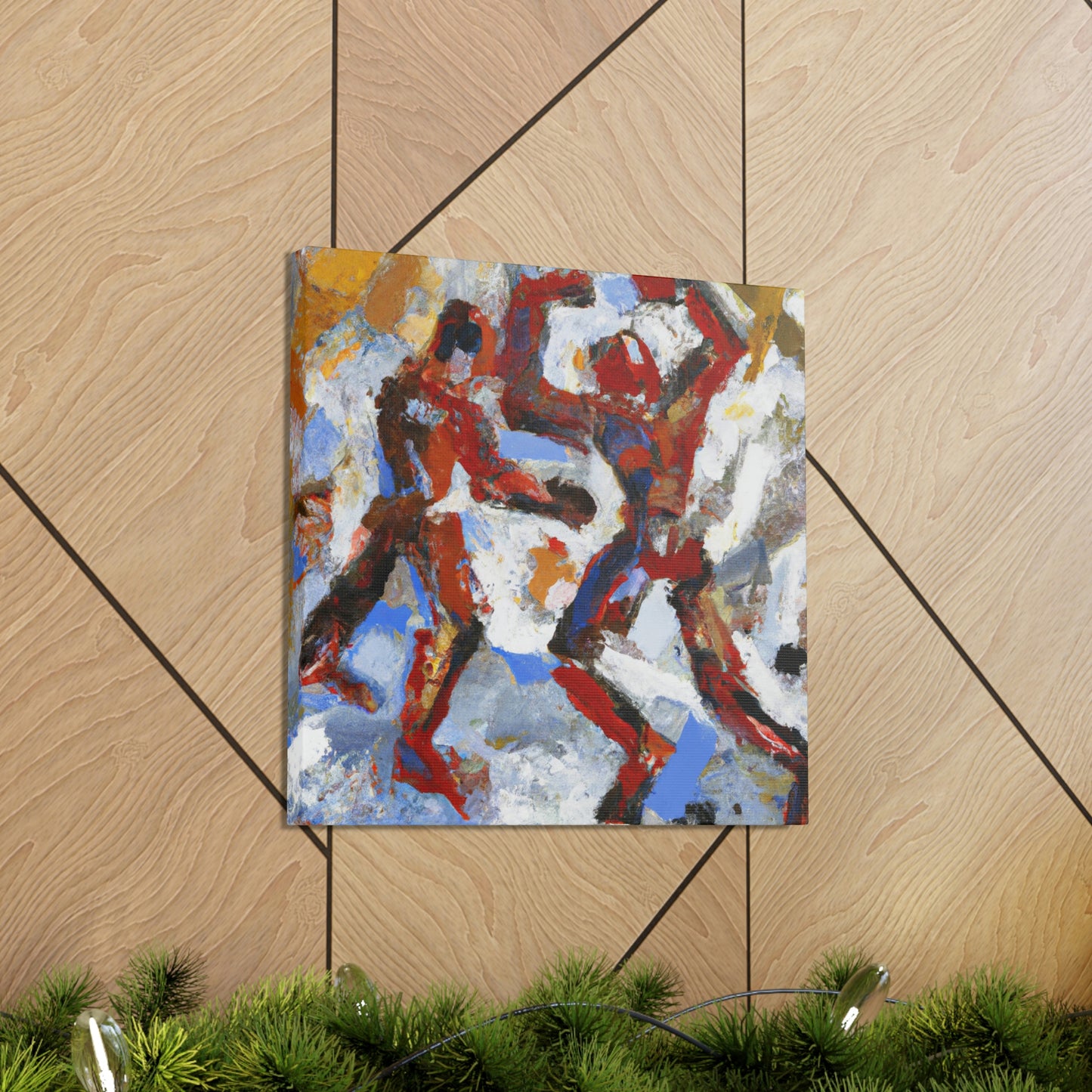 "A Boxing Expressionism" - Canvas