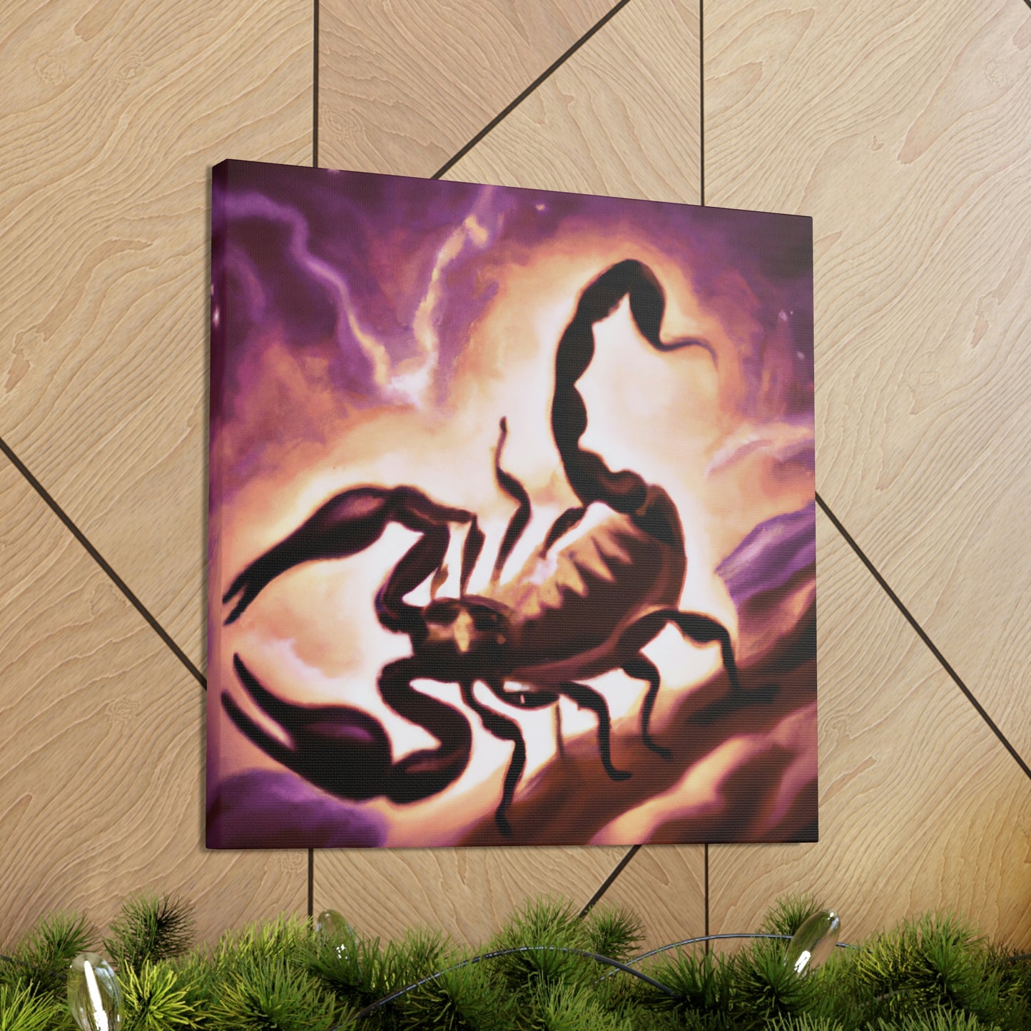 Scorpion Art Deco - Canvas