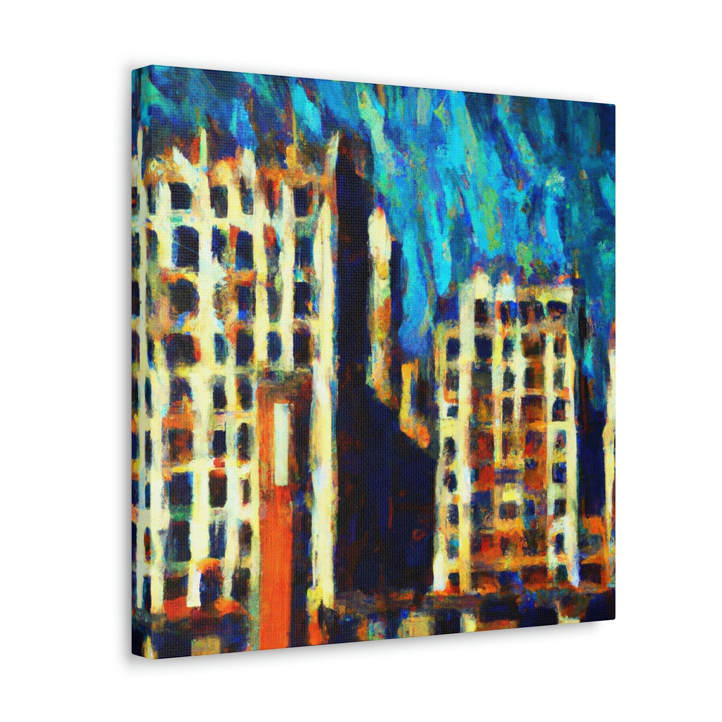 "Architecture of Brutalism" - Canvas