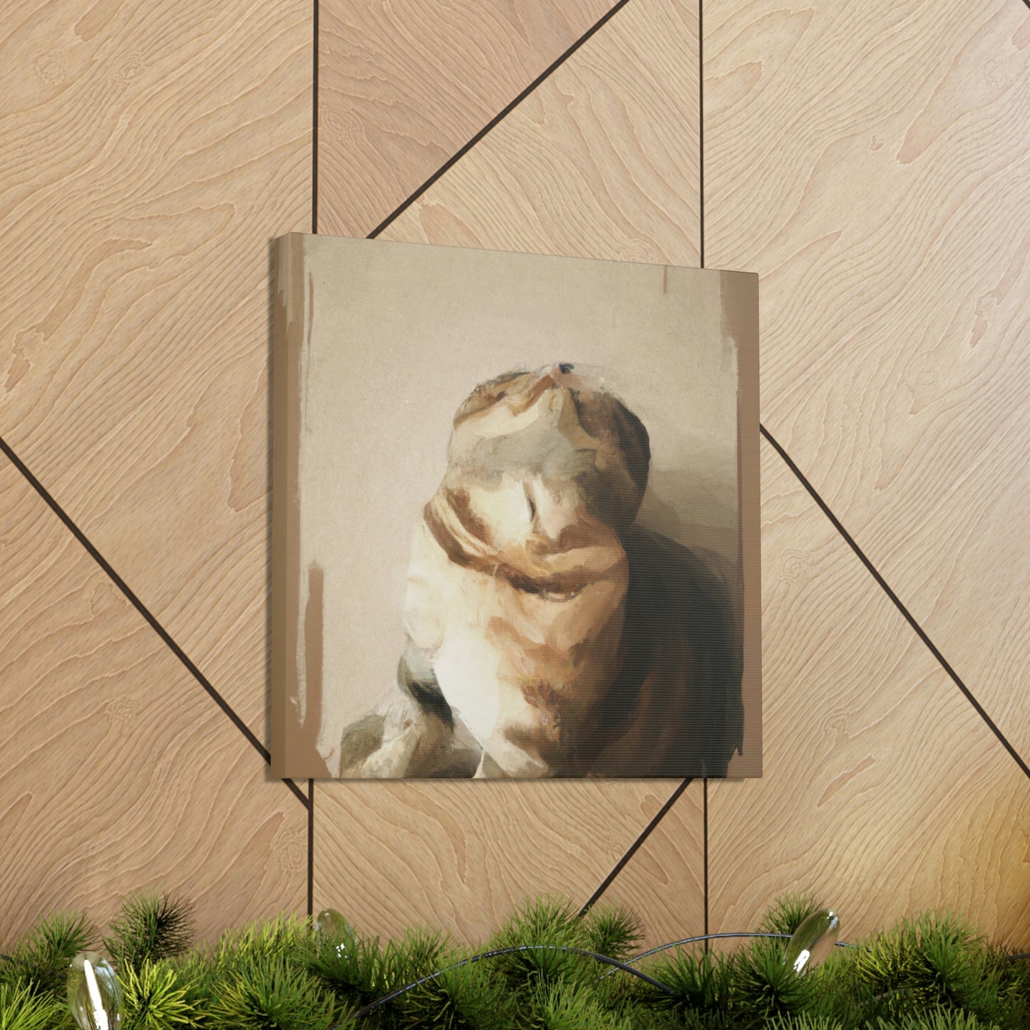 Feline Minimalism Joy - Canvas