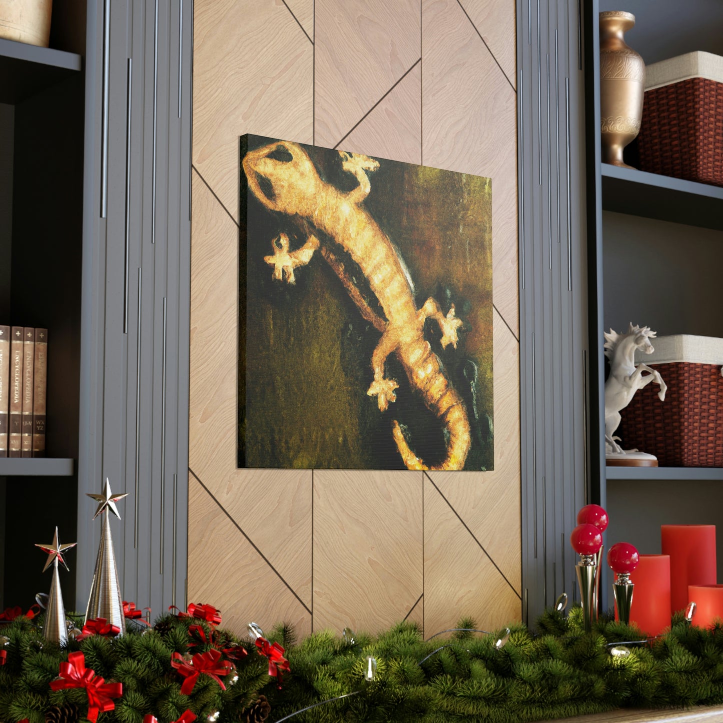 Lizard Simplicity Abounds - Canvas