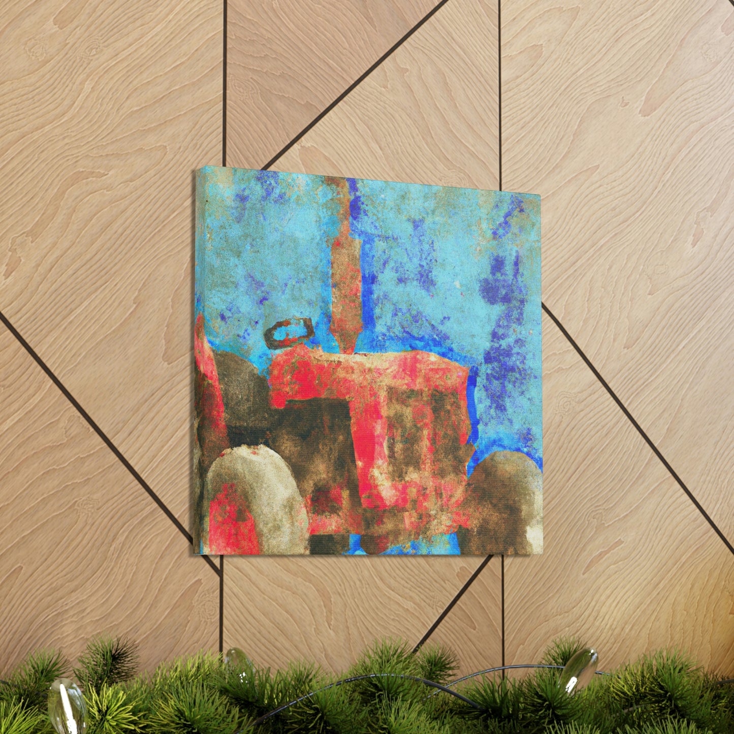 "Tractor in Simplicity" - Canvas