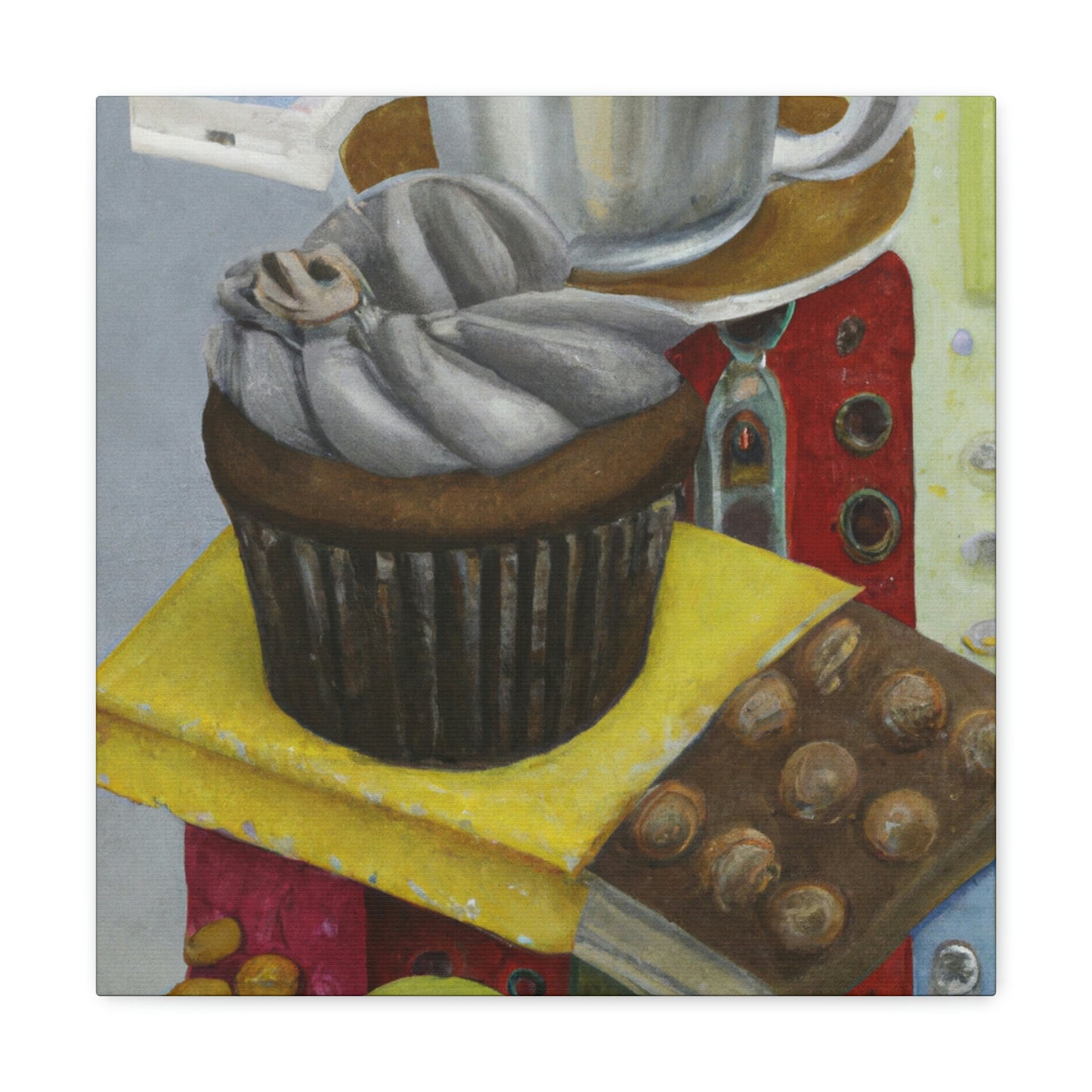 "Pastry Party Palette" - Canvas