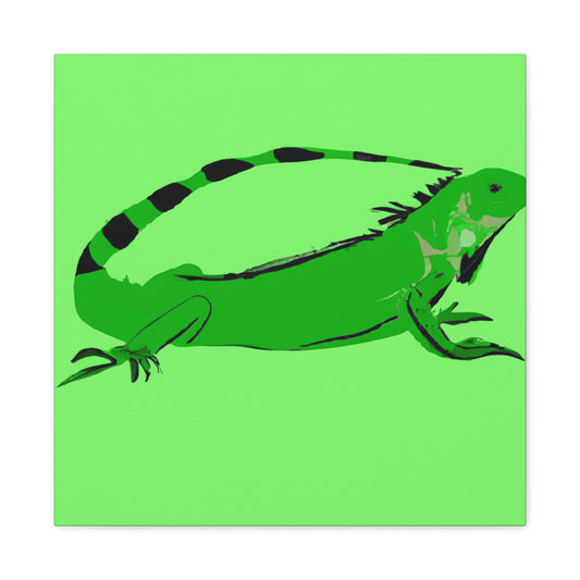 Iguana in Identity - Canvas