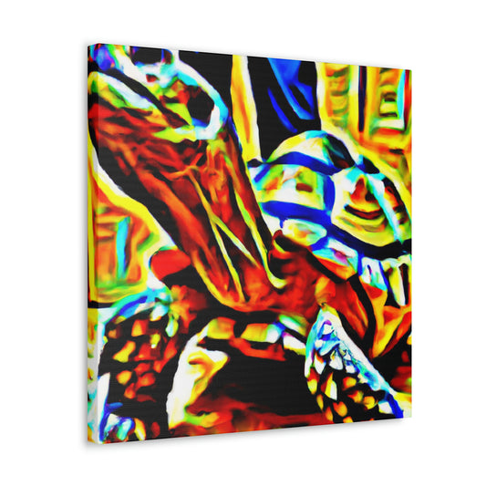 "Tortoise in Abstraction" - Canvas