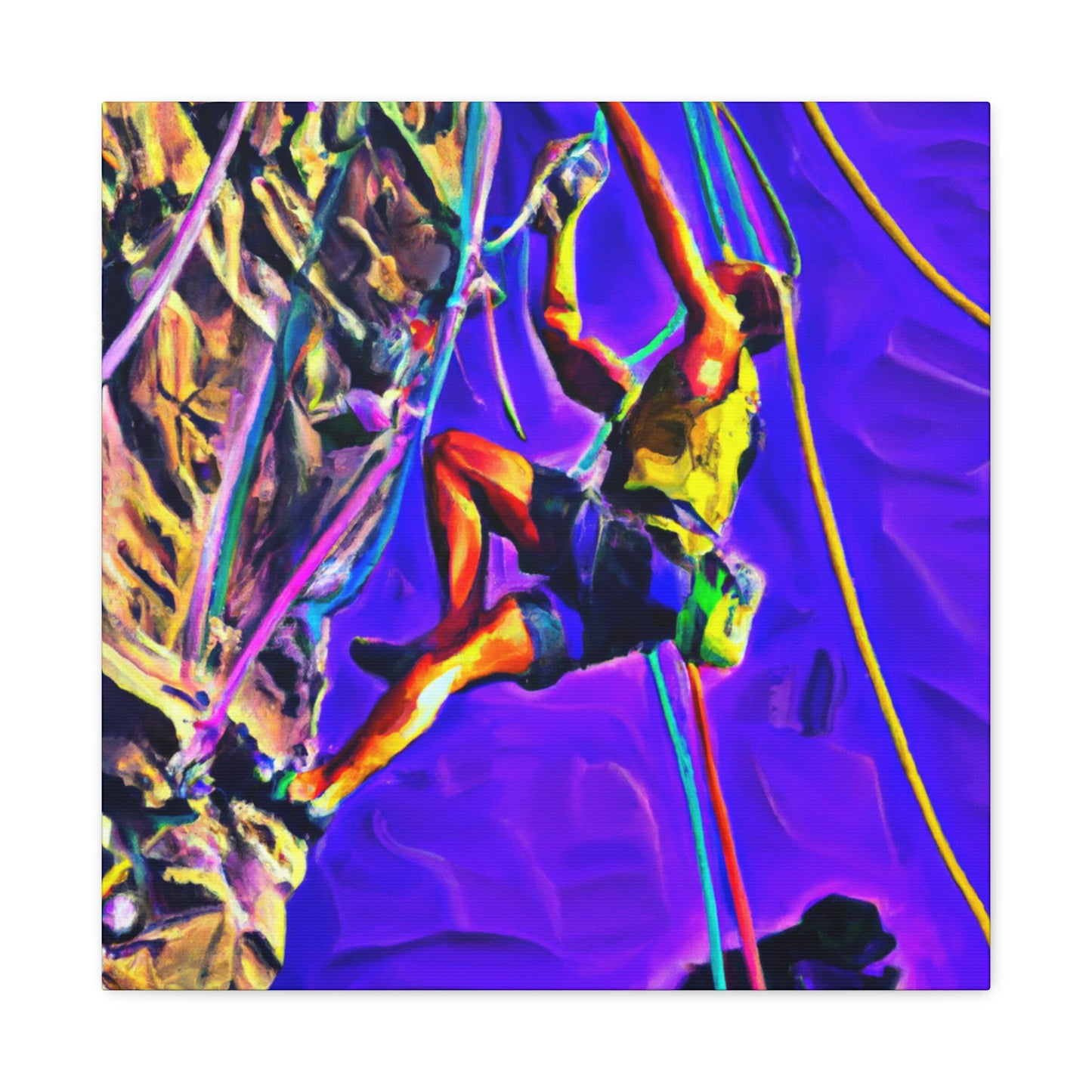 Rock On Climbers! - Canvas