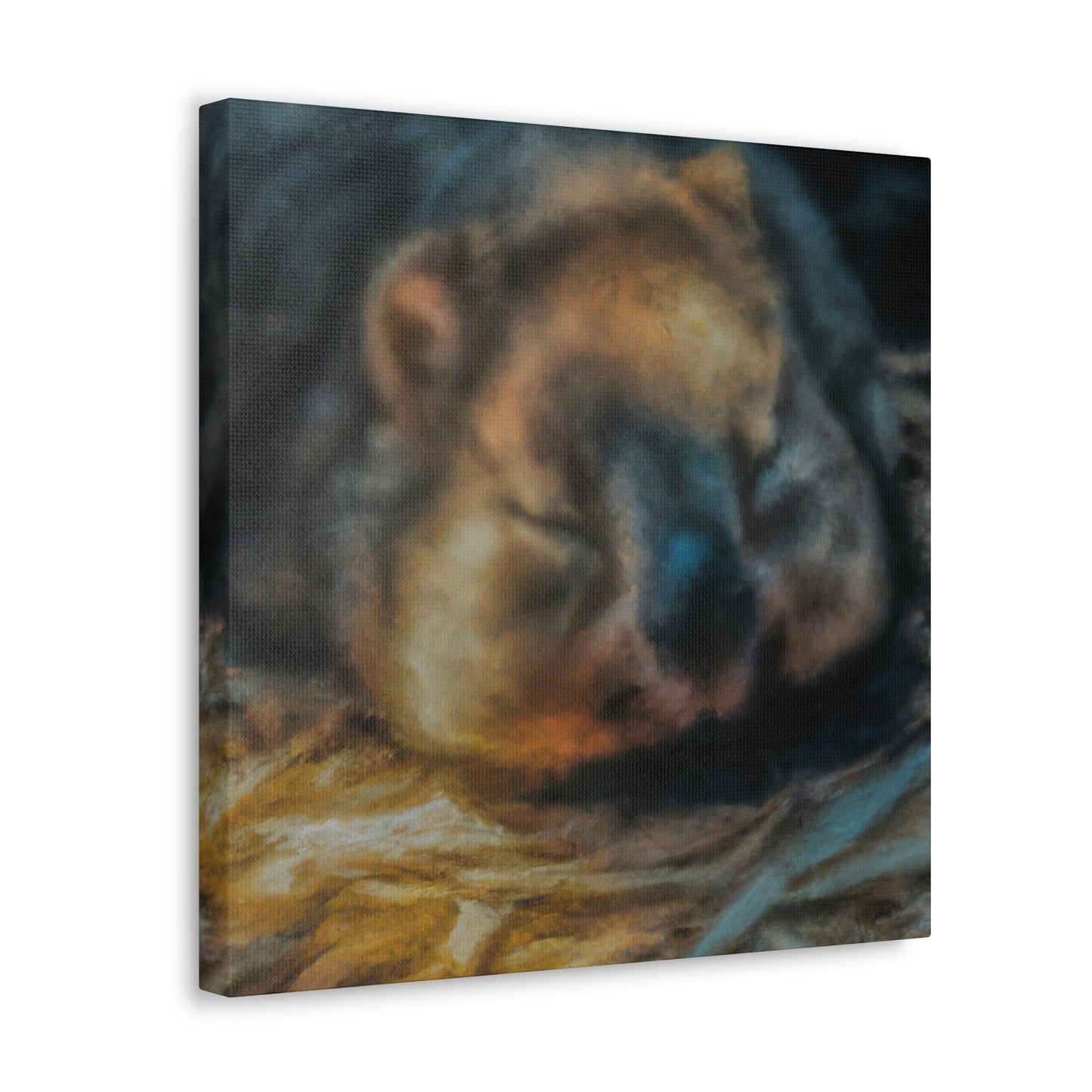 Wombat Abstract Nocturne - Canvas