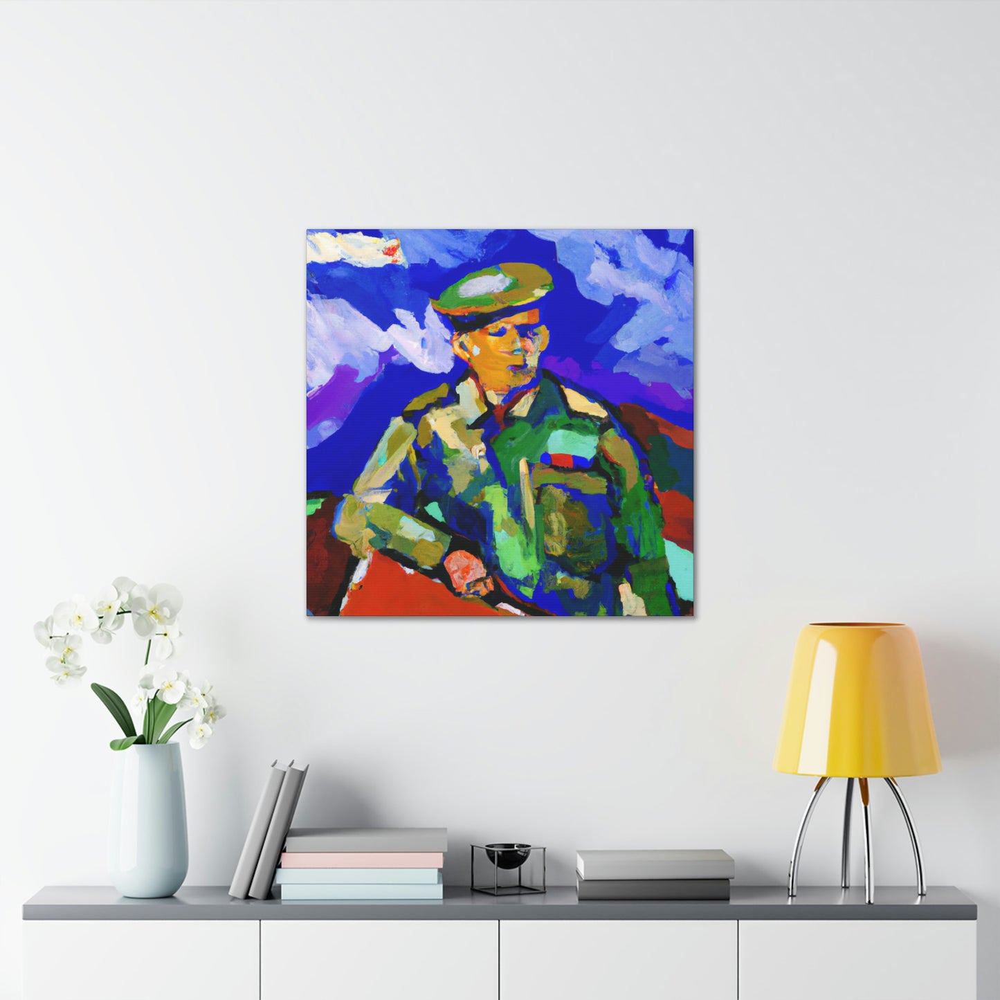 "Forward Observer Fauvism" - Canvas