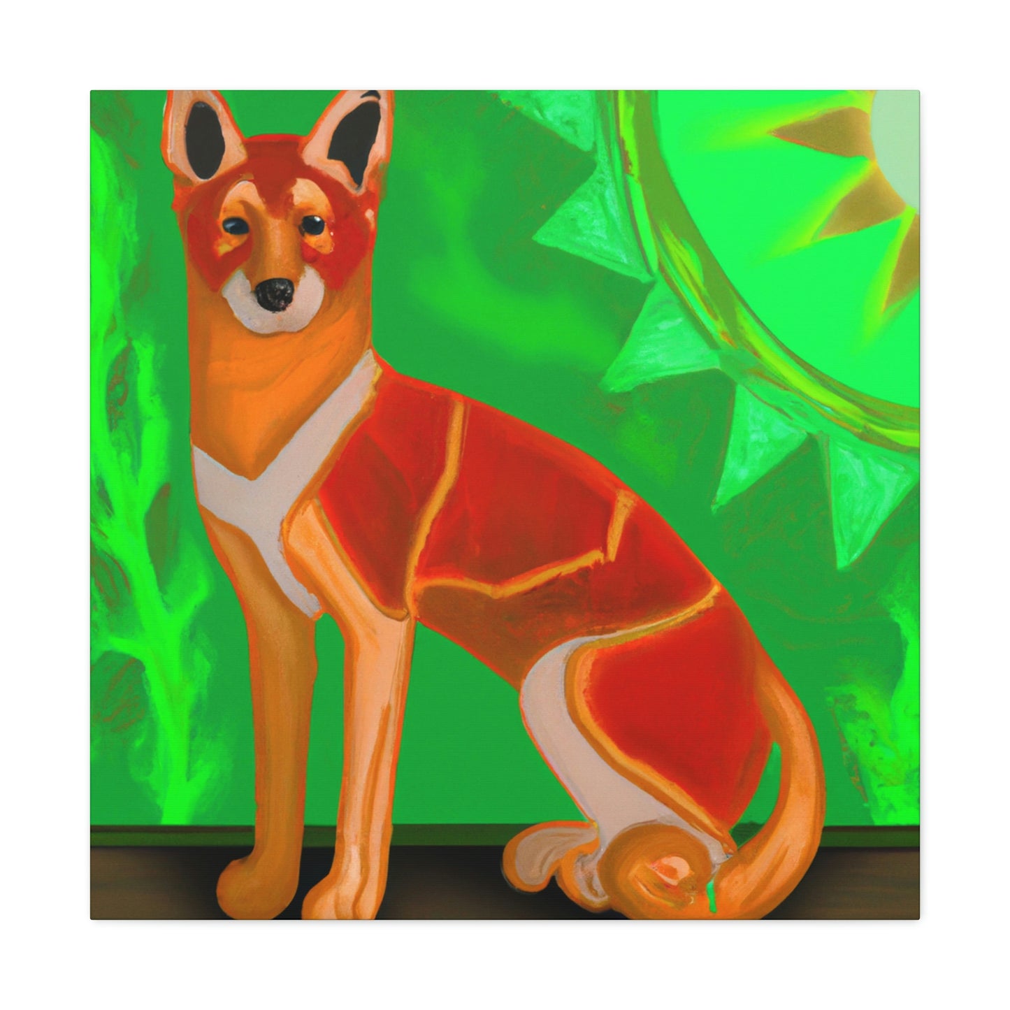 "Dhole's Jazz Revival" - Canvas