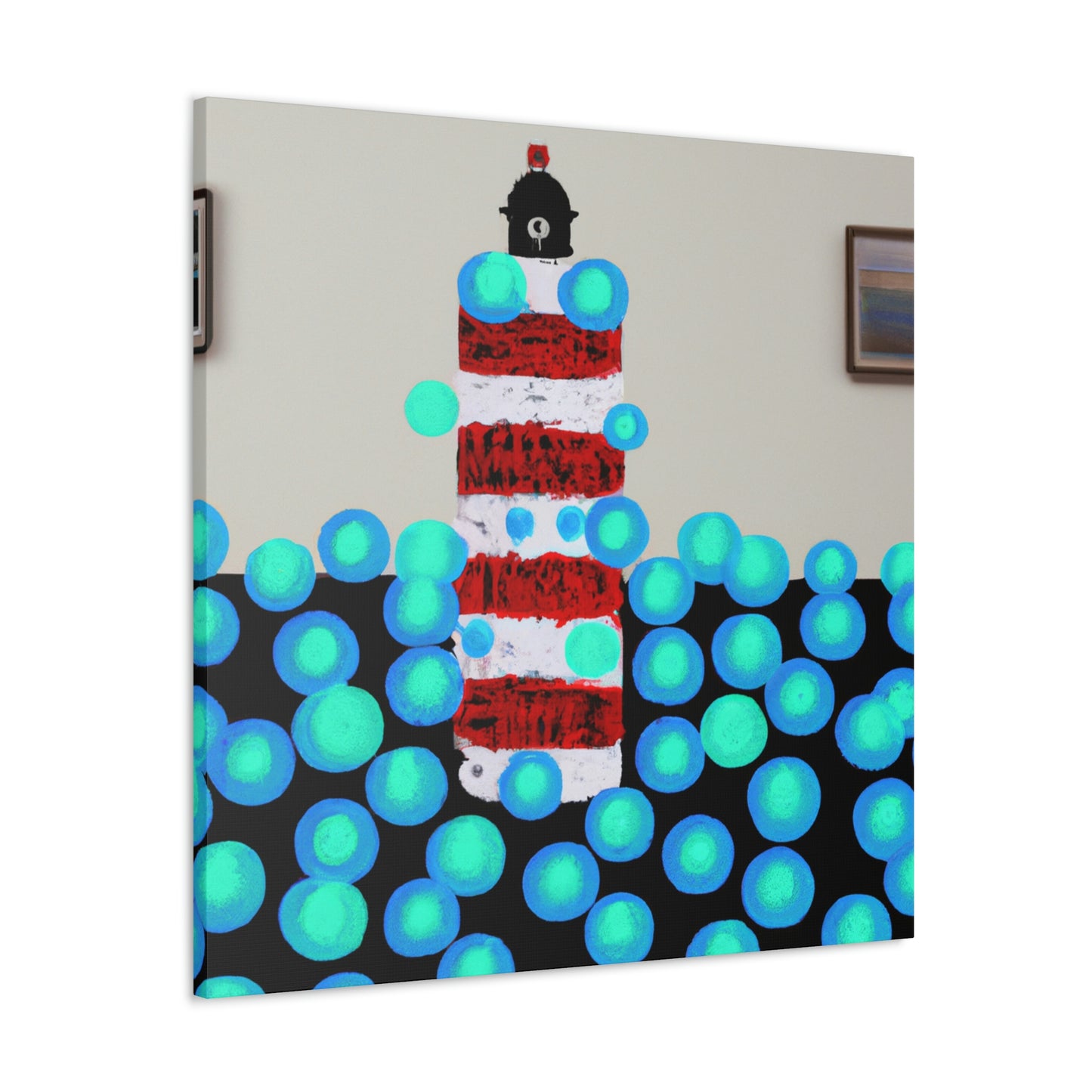 "Lighthouse of Simplicity" - Canvas