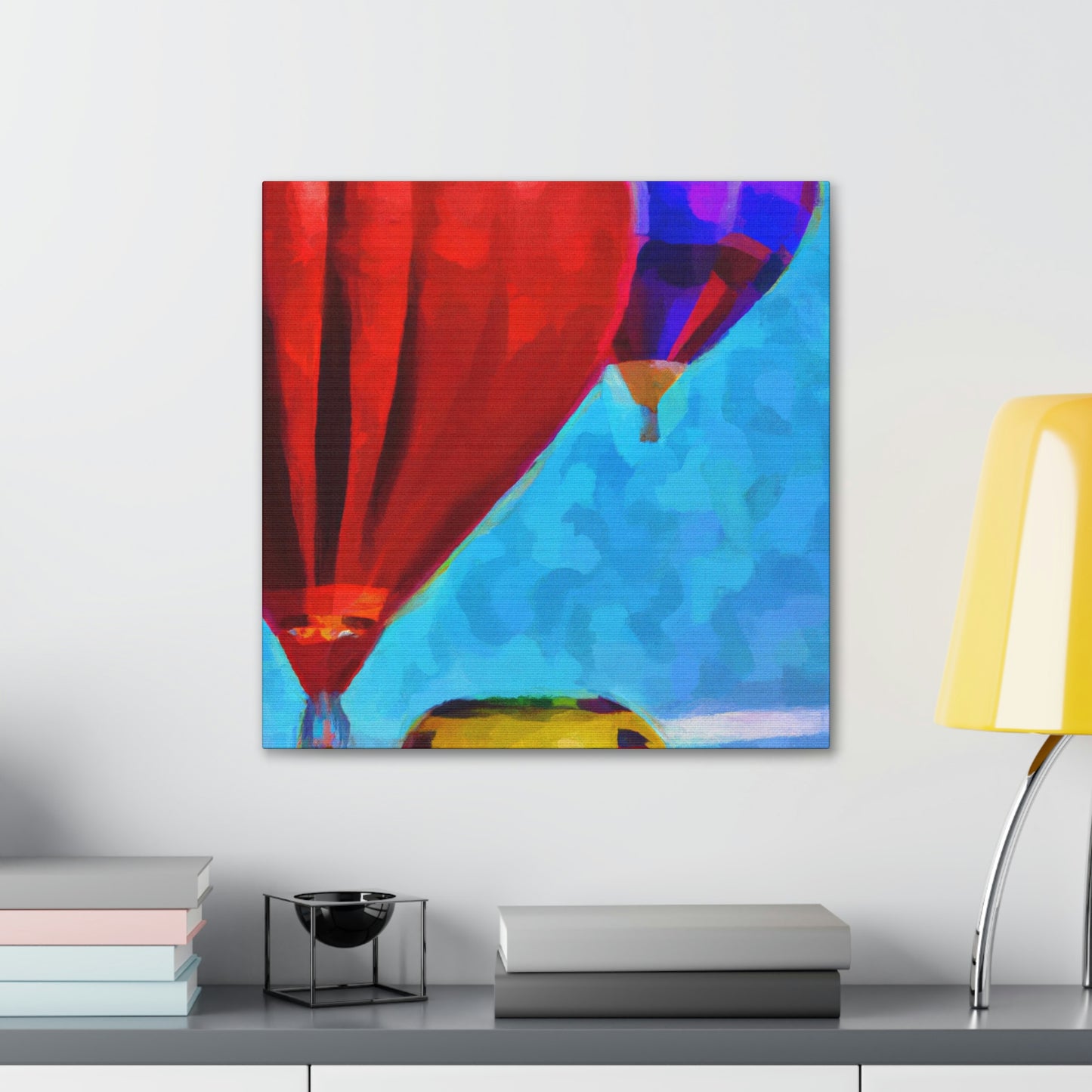 "Ascending Balloon Fantasy" - Canvas