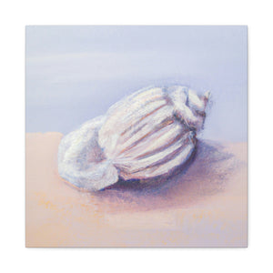 "Seashell in Moonlight" - Canvas