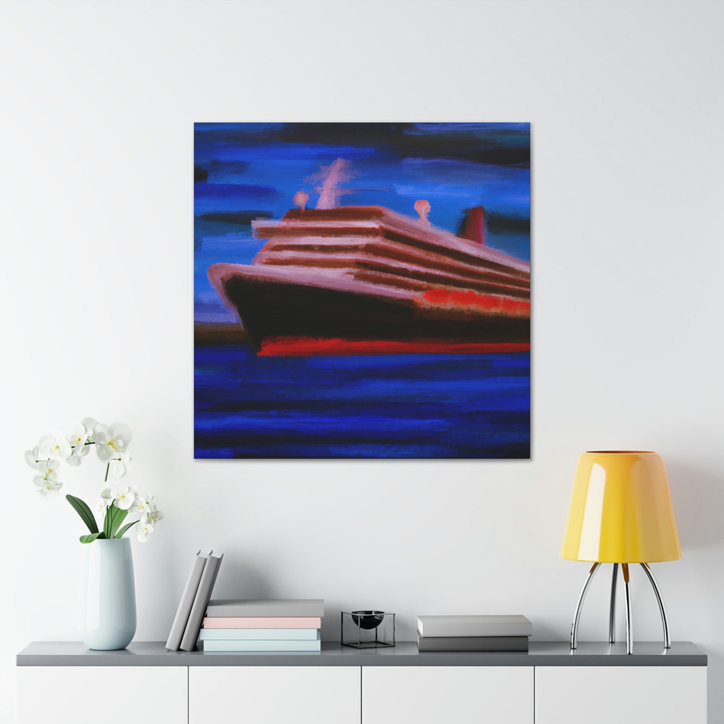 Cruise Ship Simplicity - Canvas