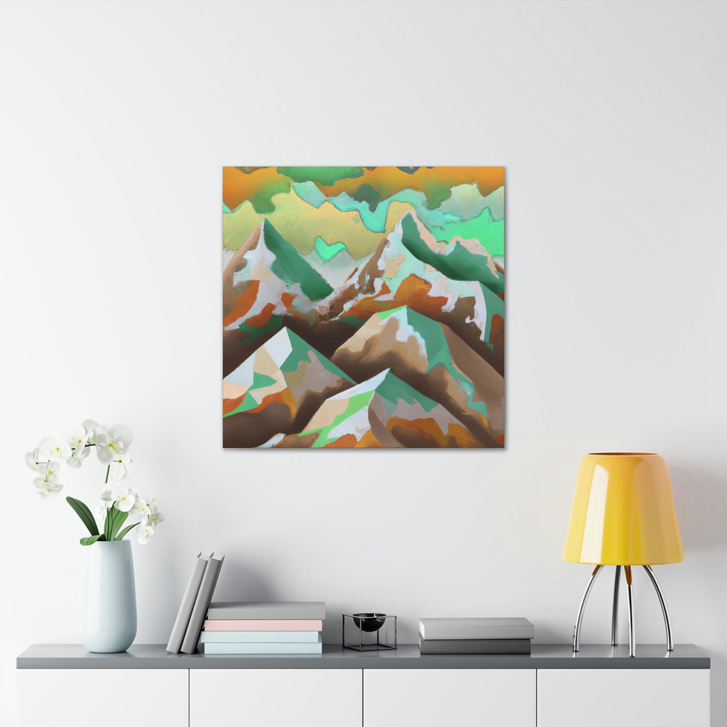 Mountain Majesty Painting - Canvas