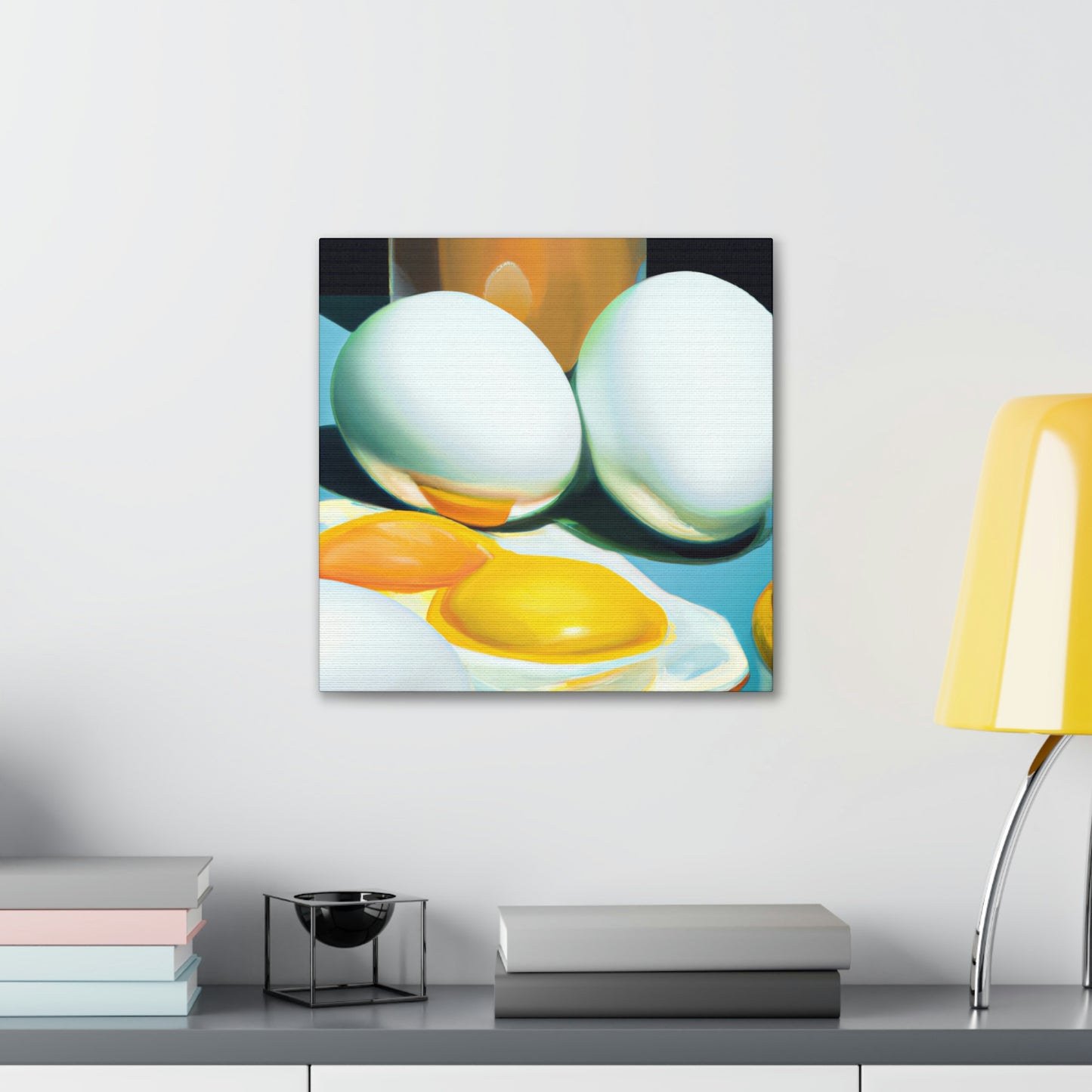 Eggs in Splendor. - Canvas