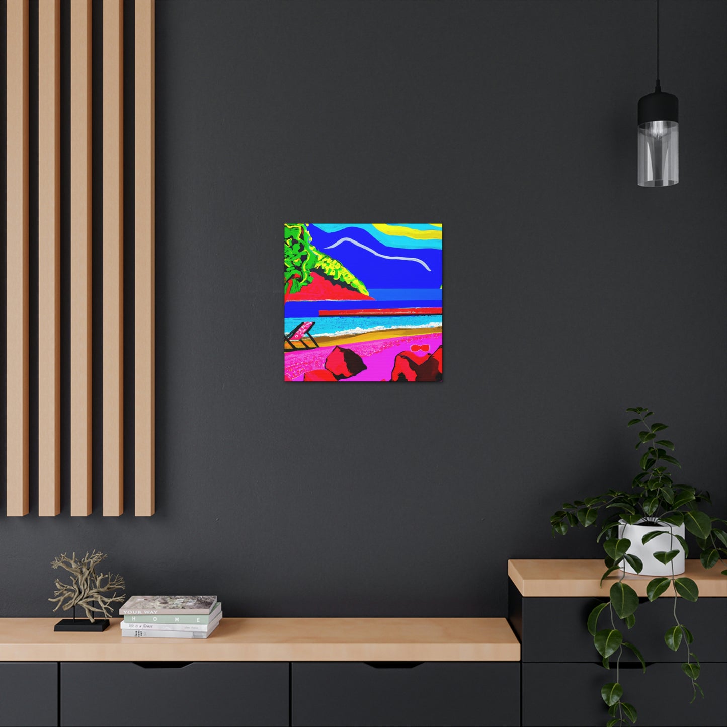 "Fauve Beach Colours" - Canvas