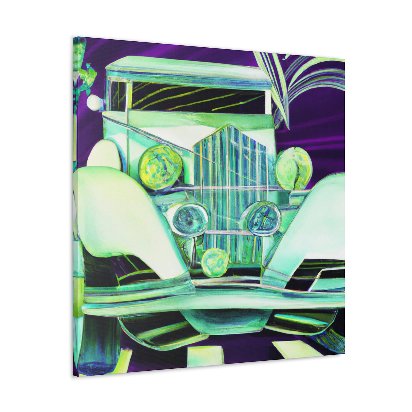 "Vintage Automobile Regalia" - Canvas