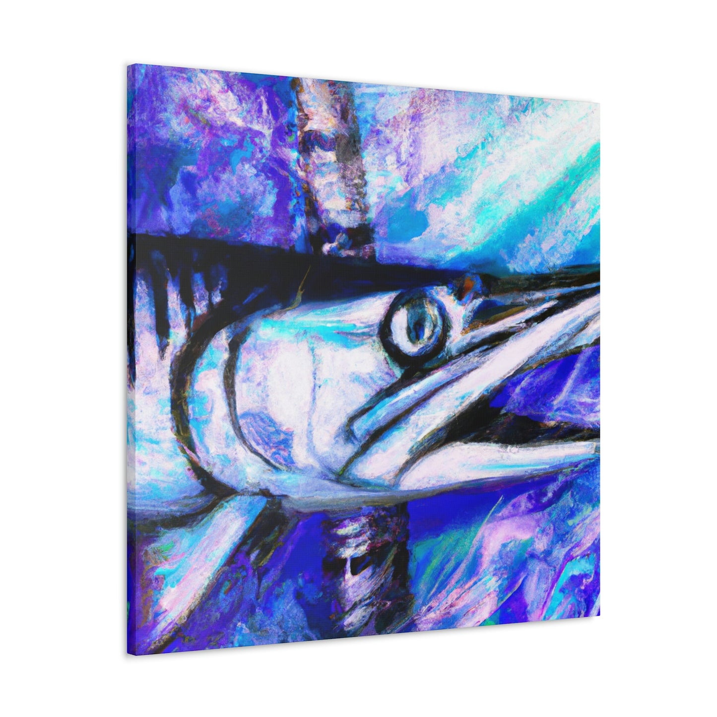 "Barracuda in Expressionism" - Canvas