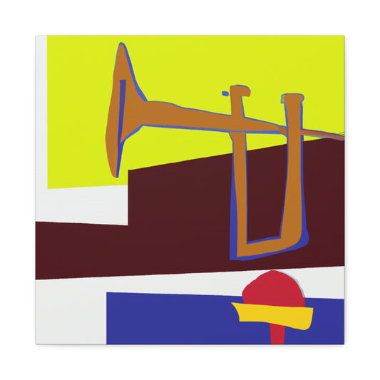 "Trombone Simplicity" - Canvas