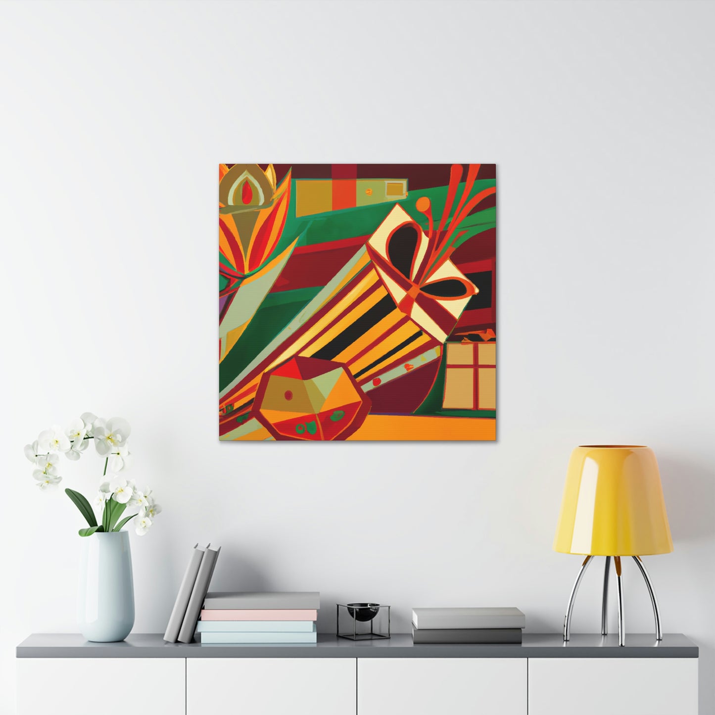 Presents in Art Deco - Canvas