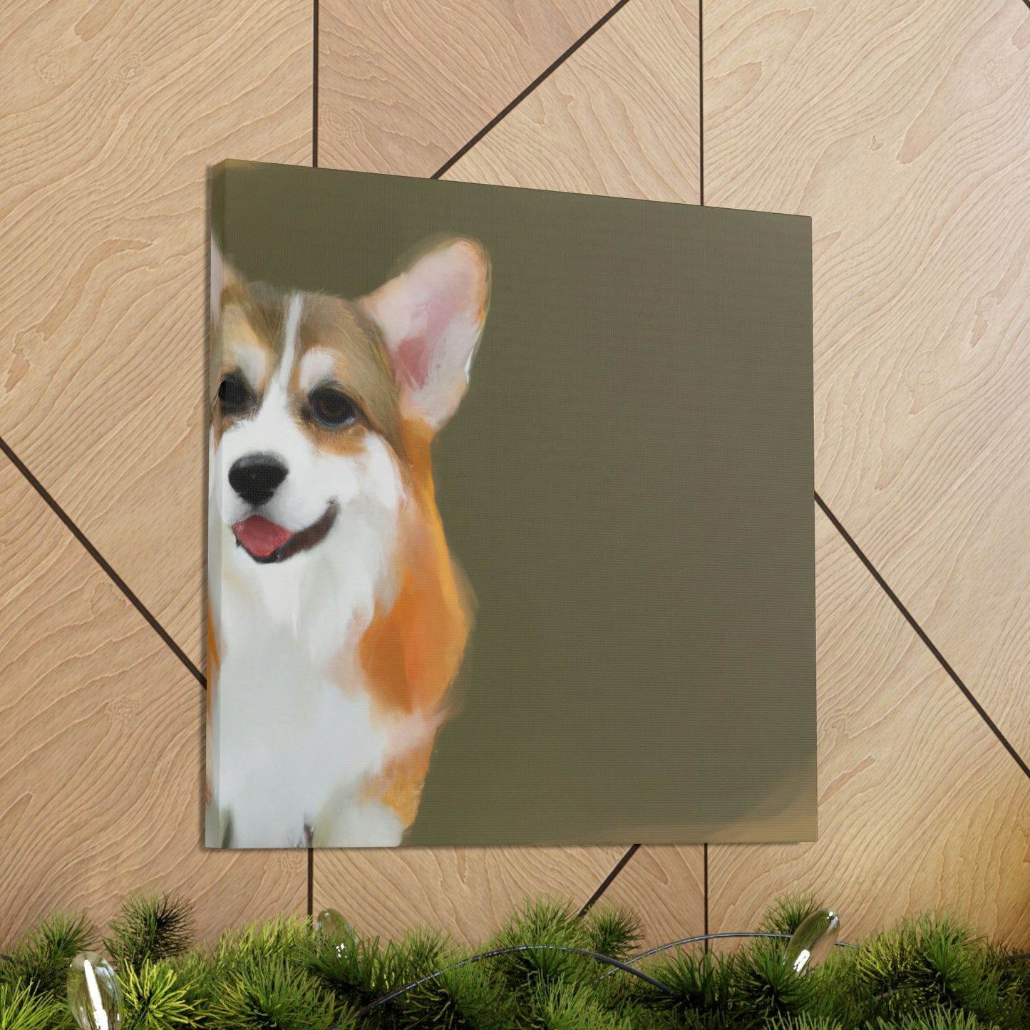 "Companionship of Corgis" - Canvas