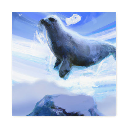 Harp Seal Ballet Dance - Canvas