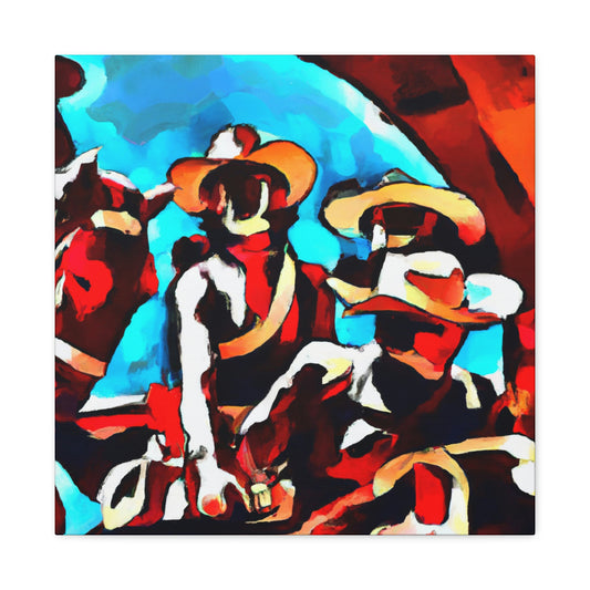 "Rodeo of the West" - Canvas