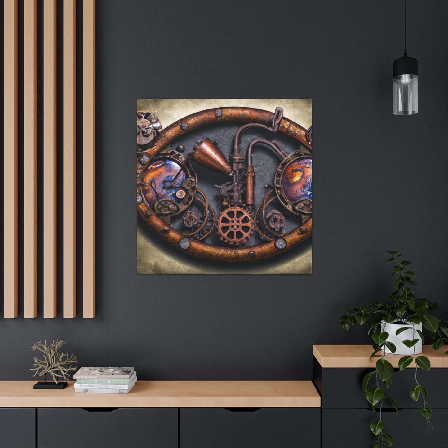 Clockwork Mechanical Majesty - Canvas