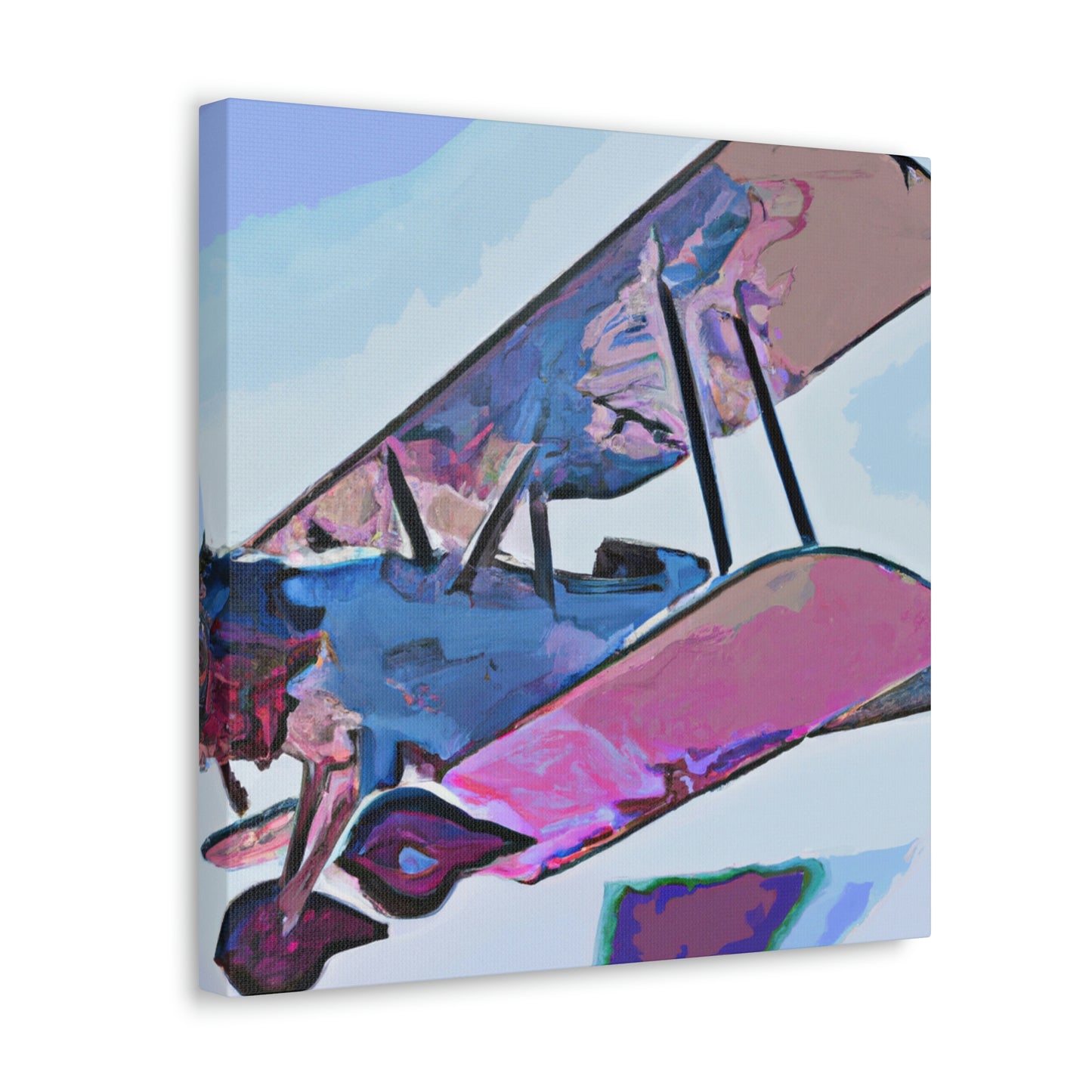 Vintage Airplane Glory - Canvas