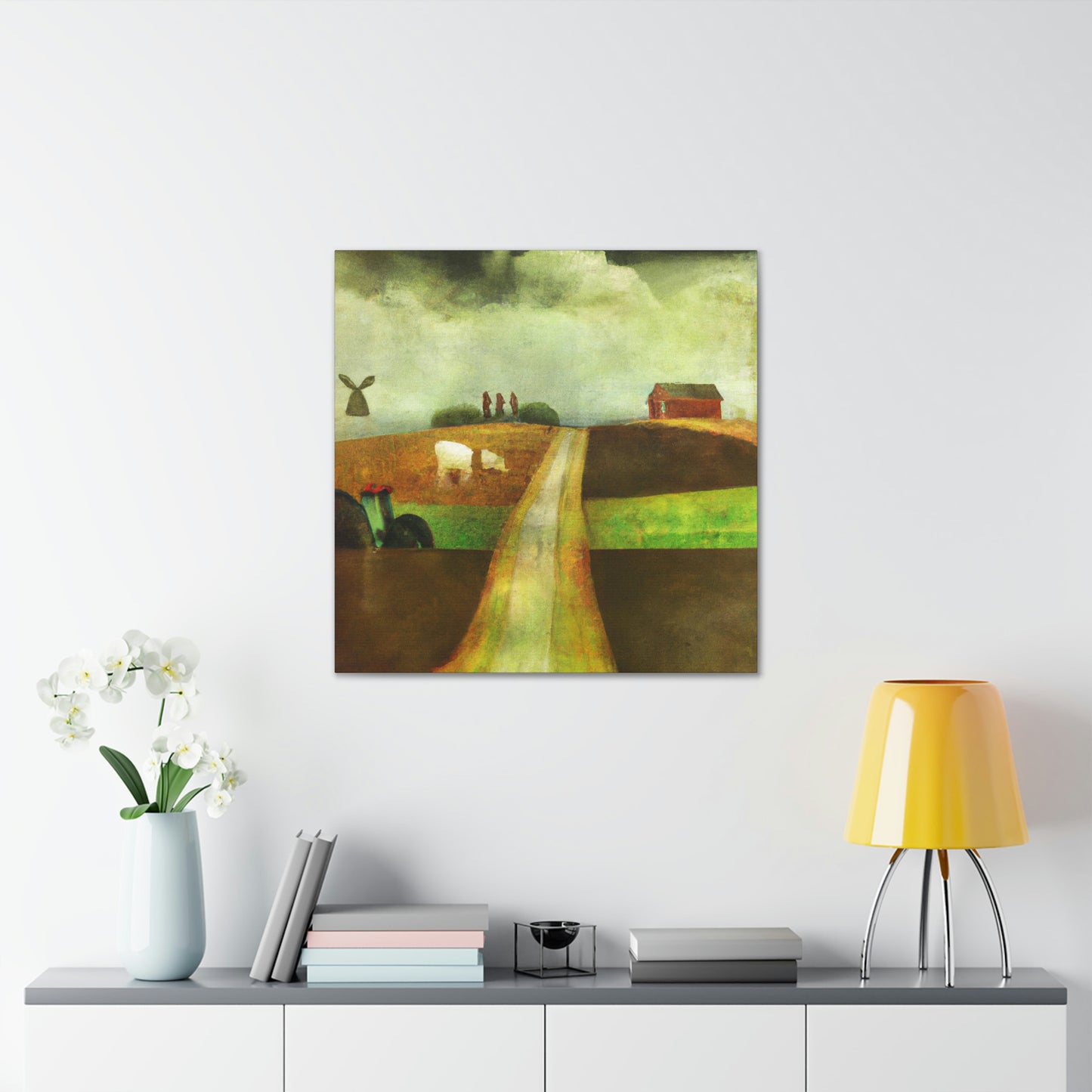 Country Road Dreamscape - Canvas