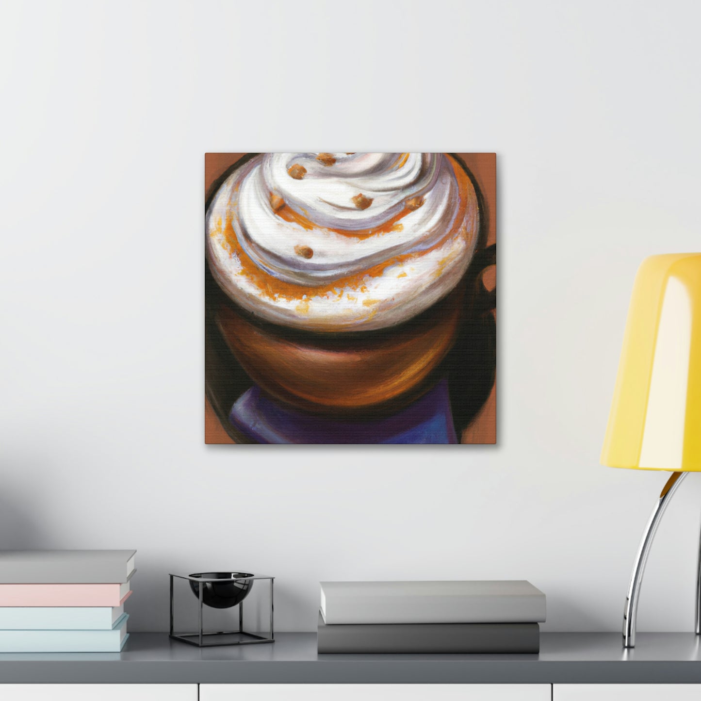 "Cappuccino in Realism" - Canvas