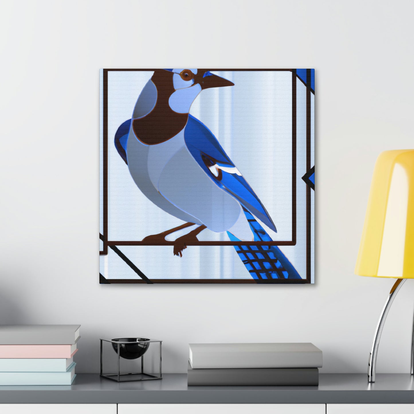 Blue Jay's Majesty - Canvas