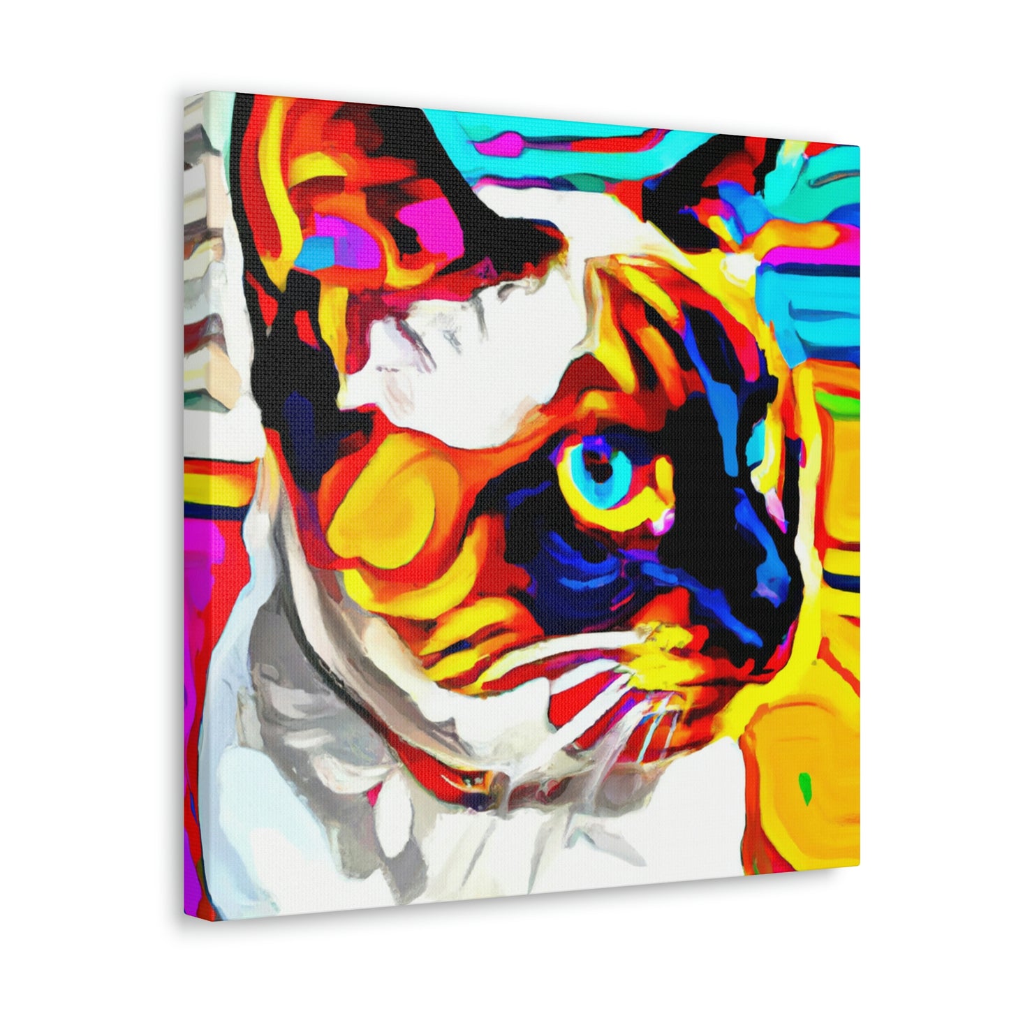 Siamese in Impressionism - Canvas