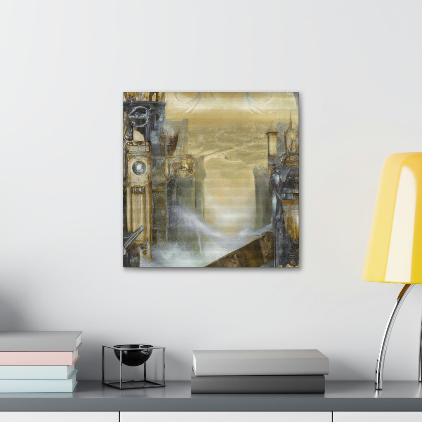 "Deco's Steampunk Dream" - Canvas