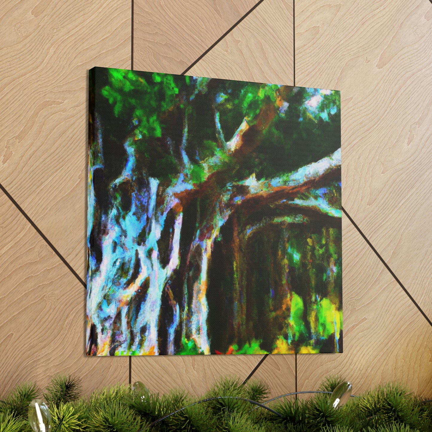 "Banyan Tree Elegance" - Canvas