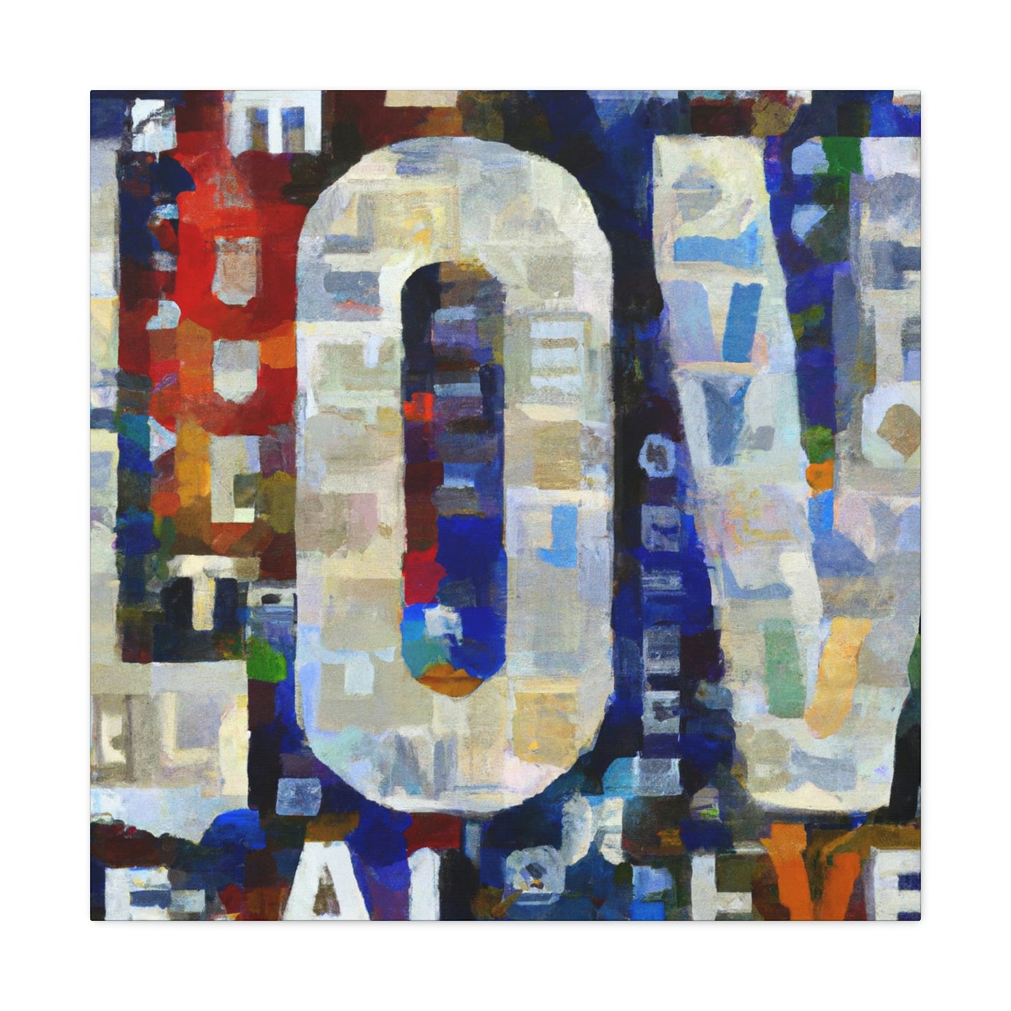 Love Letters Illuminated - Canvas