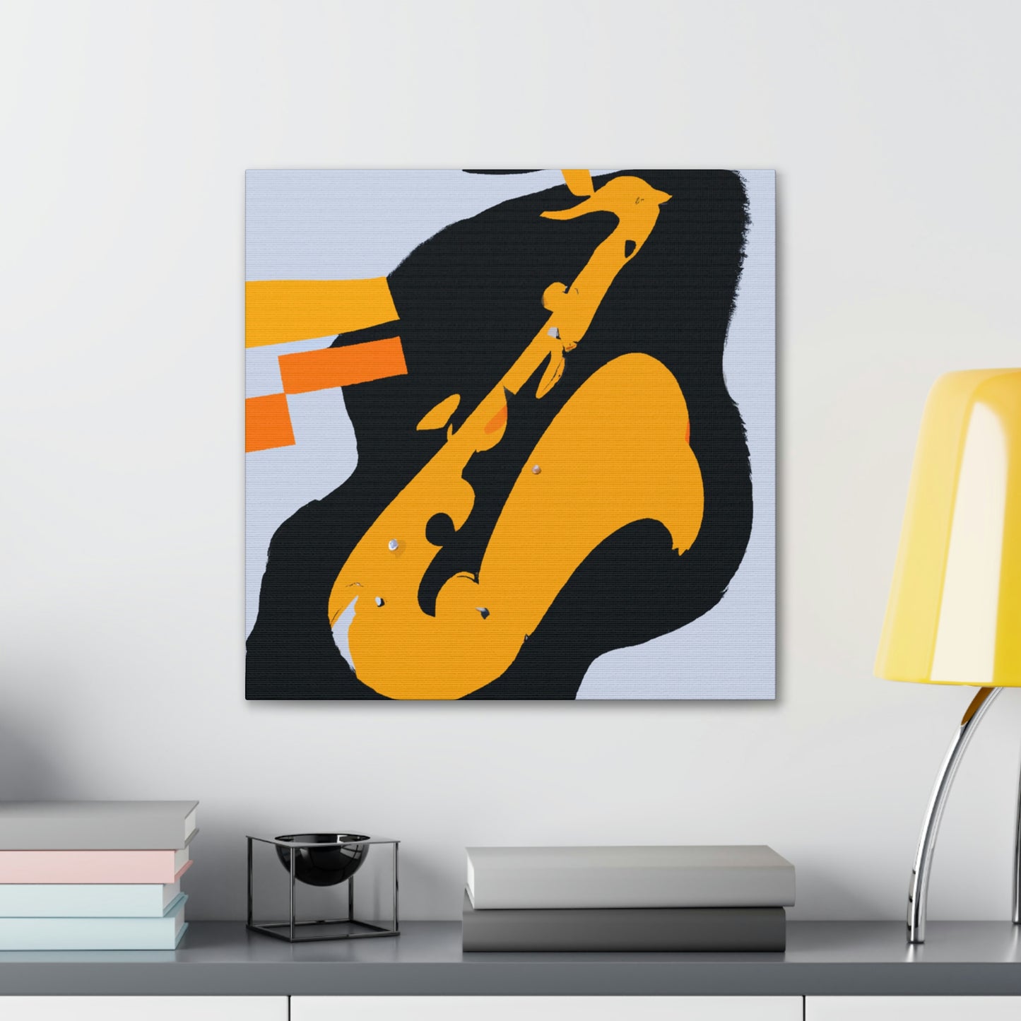 Sax and Simplicity. - Canvas