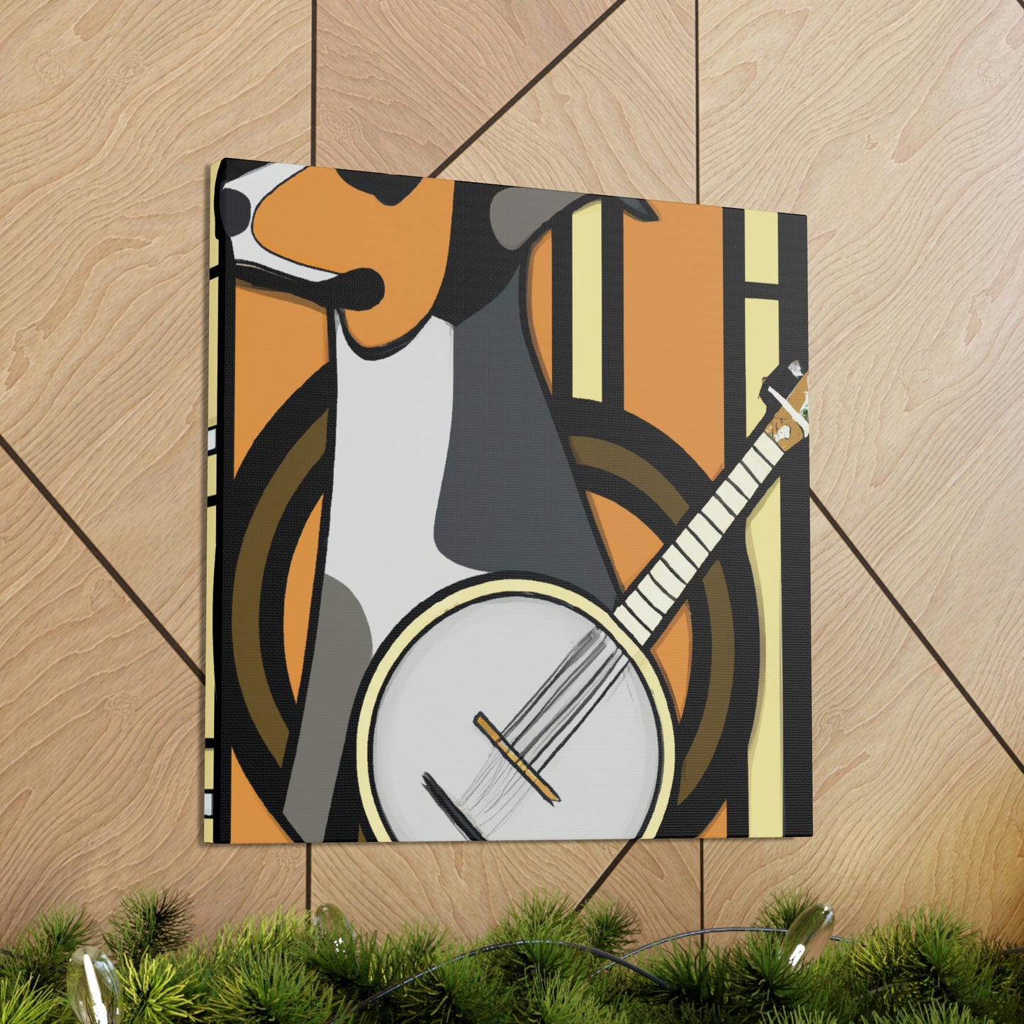 "Banjo of Swingtime" - Canvas