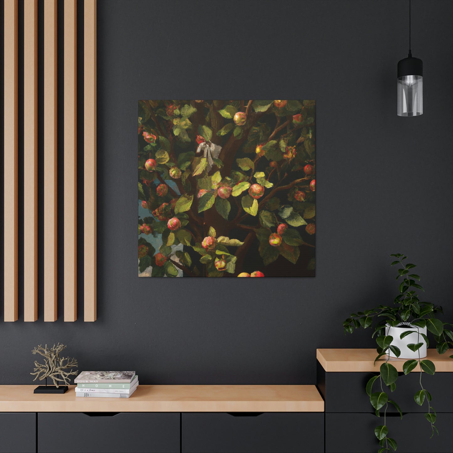 Apple Tree in Bloom - Canvas