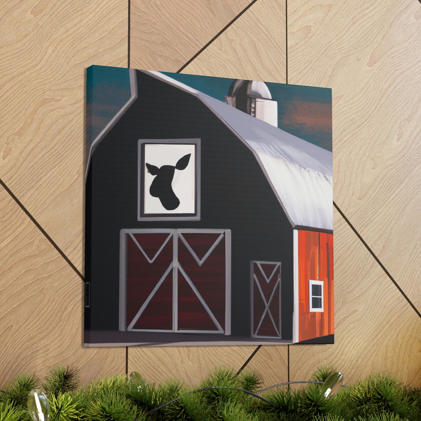 "Barn of Deco Dreams" - Canvas