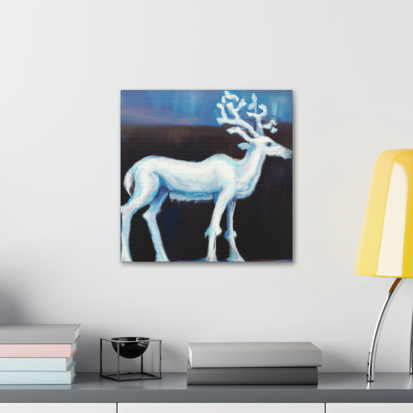 "Reindeer at Dusk' - Canvas